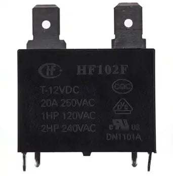 HF102F 12VDC POWER RELAY 25A 250VAC SPST 4 PIN RELAY 12V DC IBAT21905