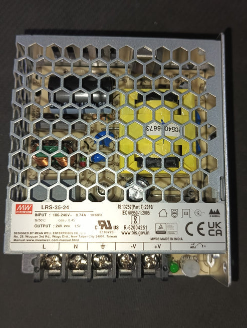 LRS-35-24 MEAN WELL 24V 35W AC DC Converters SMPS  IBAT21222