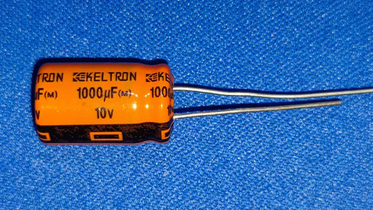 KELTRON 1000uF 10V Electrolytic Capacitor 85C?20%