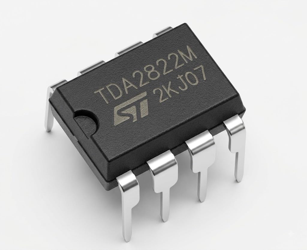 TDA2822M DUAL LOW-VOLTAGE POWER AMPLIFIER (Pack of 1) IBAT20397