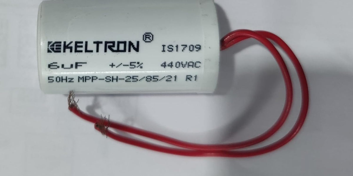 6UF MFD 440V METALLIZED POLYPROPYLENE SELF HEALING MOTOR RUN CAPACITORS MPP CAPACITOR (Pack of 1) IBAT20140