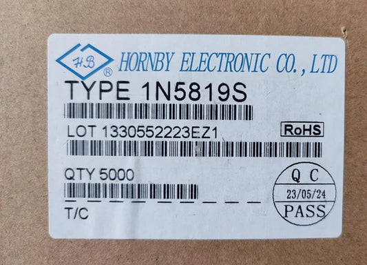 1N5819 Diode 40V 1A SCHOTTKY DO-41 HORNBY