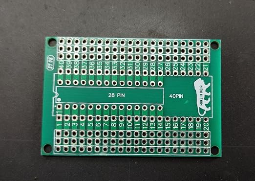 Generic 40 PIN TO 4 PIN DIP IC BREAKOUT BOARD PCB ONLY IBAT22048