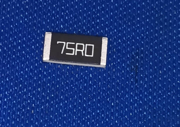 75 OHM 2W FRP2512F75R0TS 2512 FOJAN SMD Resistor 75E 75R0 ±1%  IBAT21008