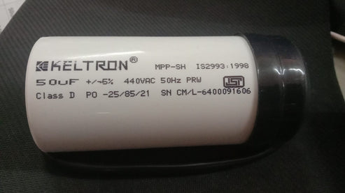 50uF 440V AC CAPACITOR 50MFD KELTRON  IBAT20553