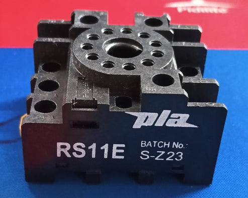 RS11E Relay Base 11 pin relay For PLA MPC 3C series 11pin 12A RAIL MOUNT  IBAT20973