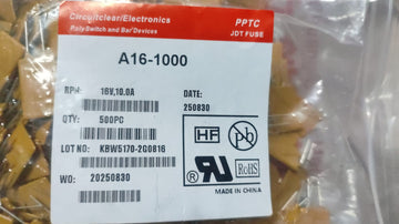 A16-1000 PPTC Resettable Fuse 16V 10A gf1000 IBAT21127
