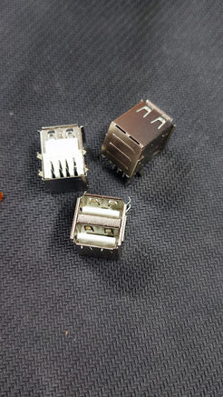 907-111A1012D10200 TYPE A DUAL FEMALE USB
