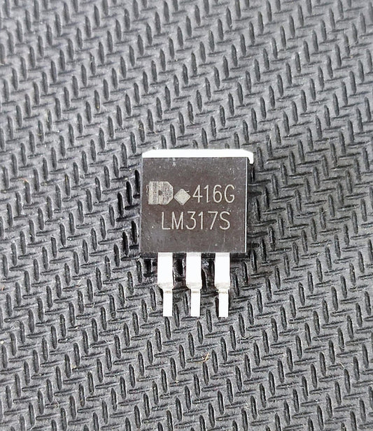 LM317D2T SMD D2PACK adjustable voltage regulator
