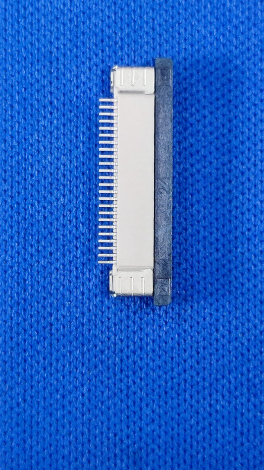 AFC07-S24ECA-00 24P Contact,Top Horizontal attachment 0.5mm SMD,P=0.5mm Right Angle FFC, FPC (Flat Flexible) Connector