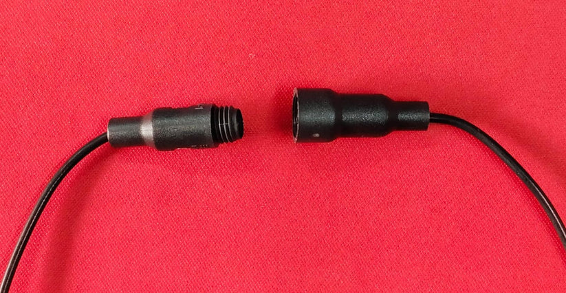 BLACK HFH-1 Wired Glass Fuse Holder 20x5mm ELCOM Hanging