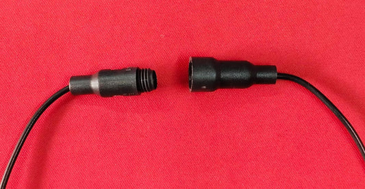 BLACK HFH-1 Wired Glass Fuse Holder 20x5mm ELCOM Hanging