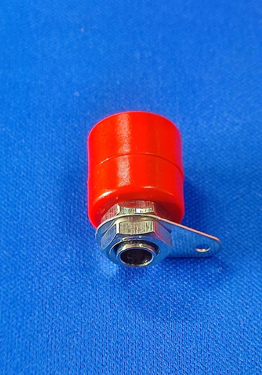 BS-5 RED ELCOM BANANA JACK FEMALE 4MM 10A 250 VAC