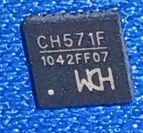 CH571F QFN-28-EP(4x4) WCH Microcontrollers  IBAT20793
