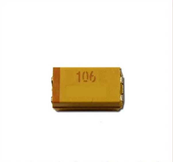 10UF 16V CASE A tantalum SMD capacitor 106