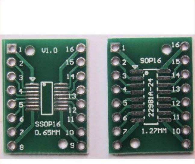 SOP16 TO DIP16 CONVRTER  PCB Board SMD SOIC16 DIP16 TSSOP16 SO16