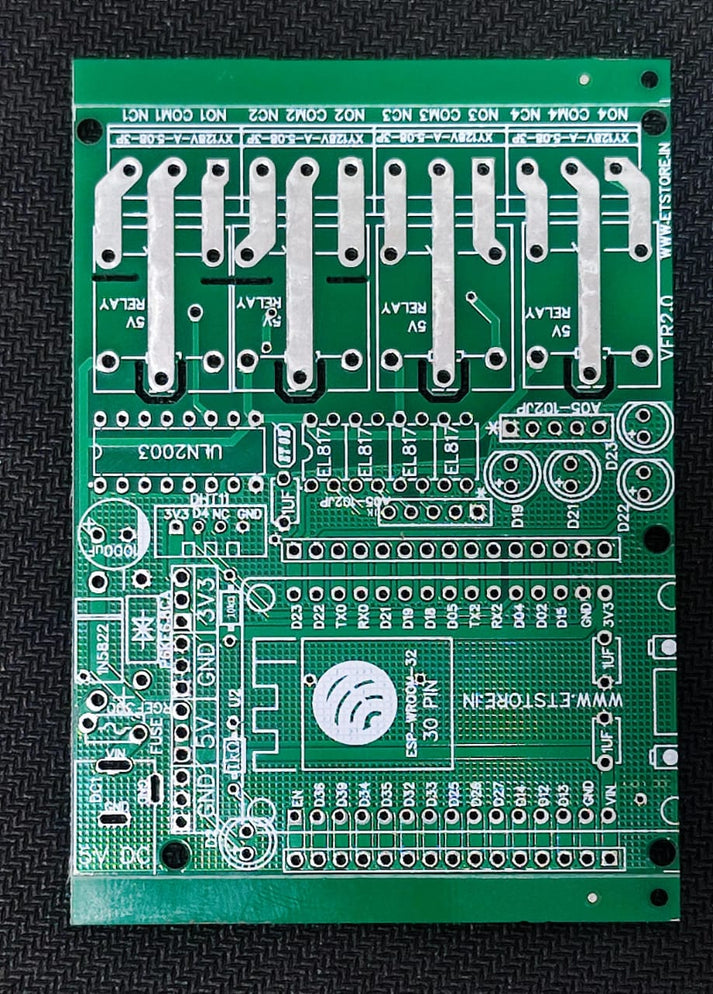 PCB FOR 4 Channel Relay Board FOR ESP32 DEVKIT V1 5V VER2 IBAT14318 ...