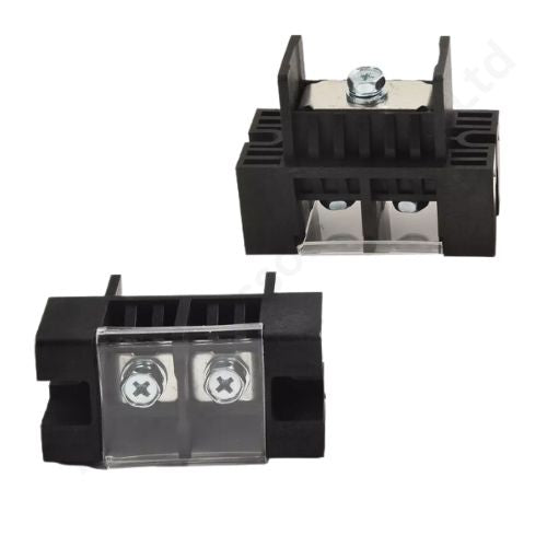 BLACK 100A ESS FENCE TERMINAL1IN 2OUT CONNECTOR IBAT21067