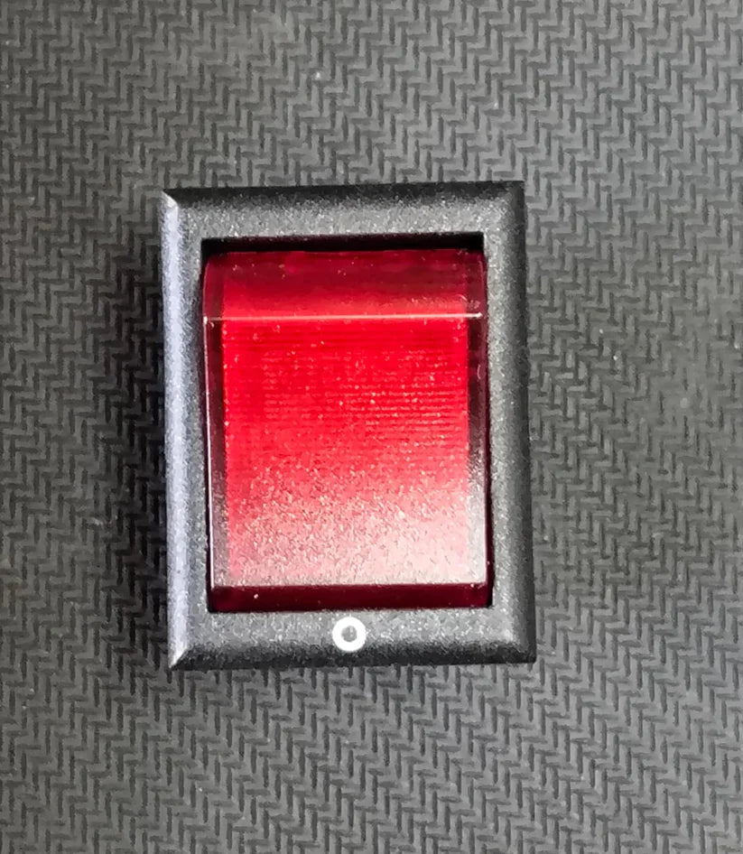 IRS-16-5 RED ELCOM 16A SWITCH 2 POSITION 4 LEG INDICATOR LIGHT 250V ROCKER
