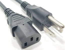 JC25082 3 PIN NEMA PLUG C13 CONNECTOR 1.5 METER IBAT21355