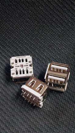 KH-2AF180-10JB DUAL USB FEMALE Type-A Plugin Connector