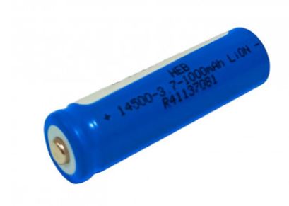 3.7V 14500-1000mAH Li-ion cell IBAT17216