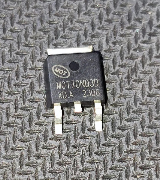 MOT70N03D 30V 70A N-channel TO-252 MOSFET