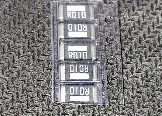 PA2512FKE7T0R01E R010 3W 10milli ohm 1% 2512 Current Sense Shunt Resistors