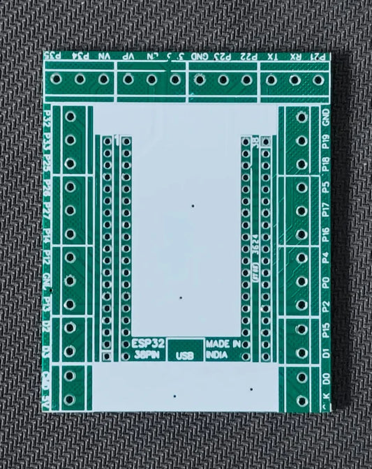 ESP32 38 PIN SCREW TERMINAL BREAKOUT BOARD PCB ONLY
