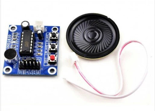 ISD1820 Recording Module Voice Board With On Board Mic and Loud Speaker