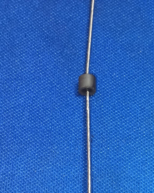 RH3.5x3.0x0.8T52  ZE 60 OHM @100MHz 1 Line Ferrite Bead D3xL3.5mm  IBAT20717
