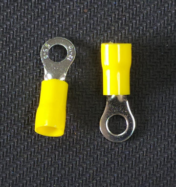 PCRV5-5 Yellow Insulated Ring Terminals  IBAT21428