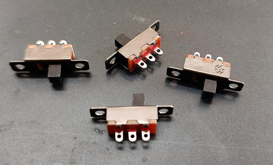 SS12F15G8 SLIDE SWITCH 3 PIN SPDT 30V 0.3A