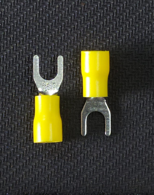 PCSVL5-5 Yellow Insulated Spade/Fork Terminals  IBAT21230