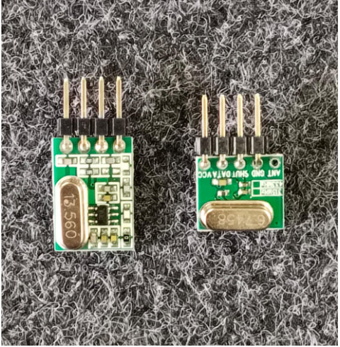 DRA887RX and DRA885TX Pair 433MHz Superheterodyne ASK Receiver Module