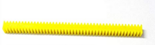 RACK 15 INCH PLASTIC RACK DIY 4.5MM PITCH