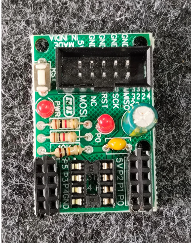 SOLDERED BOARD FOR ATTINY85 OR ATTINY13 5V