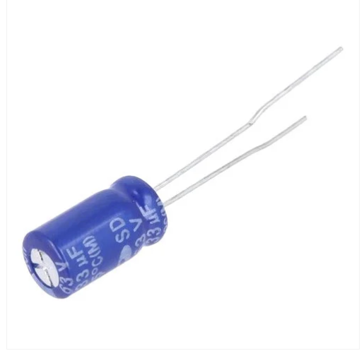 22uF 63V Electrolytic Capacitor SAMWHA 5x11mm