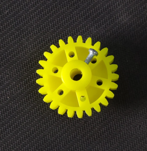 25 Teeth 6mm Flange Coupling gear teeth dc motor outer dia 40mm