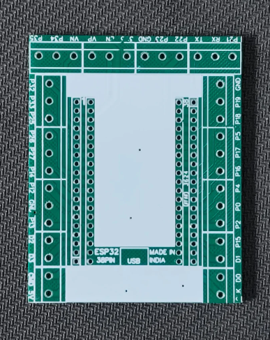 PCB FOR ESP32 38 PIN SCREW TERMINAL BREAKOUT BOARD