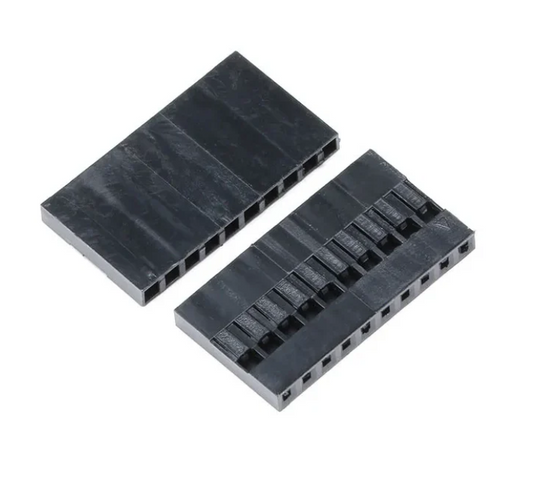 10 Pin 2.54mm Female Berg housing without wire jumper 10P