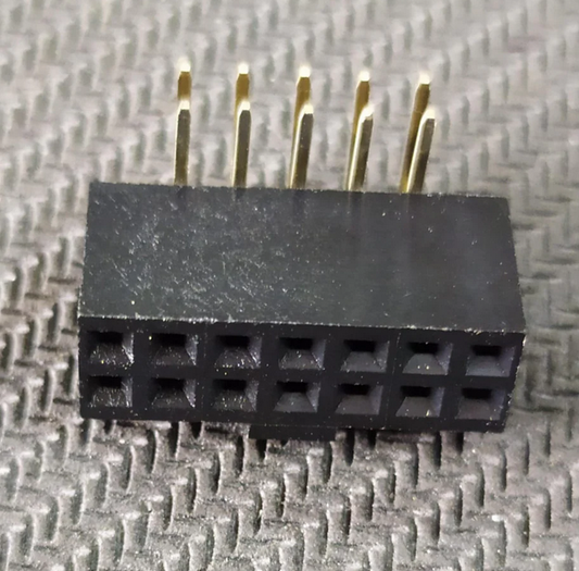 10 Pin FRC Female Right Angle Connector 2.54MM