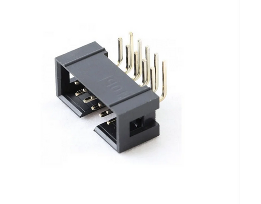 10 Pin FRC MALE Right Angle CONNECTOR 2.54MM