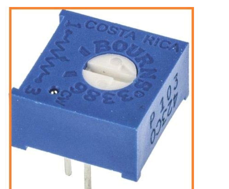 100K Ohm 3386P Potentiometer  Ohm Square Trimpot Trimming