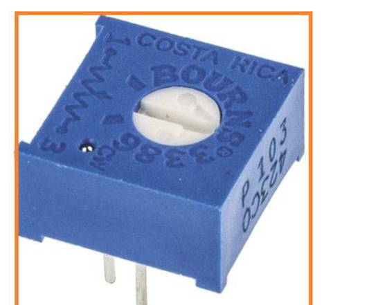 100K Ohm 3386P Potentiometer  Ohm Square Trimpot Trimming