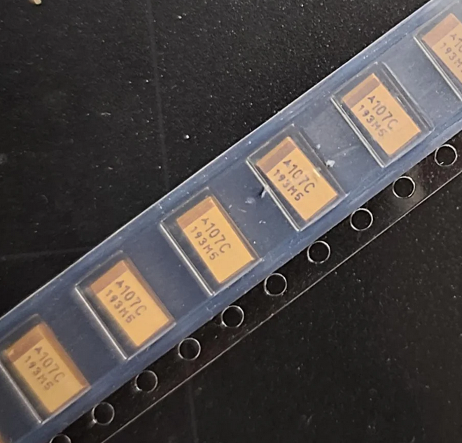 100UF 16V C CASE SMD tantalum capacitor 107C