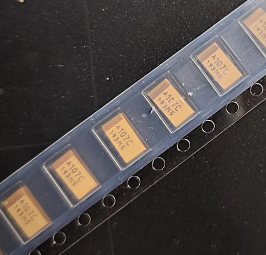 100UF 16V C CASE SMD tantalum capacitor 107C