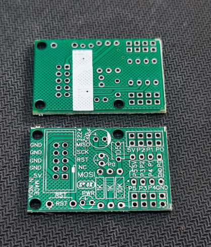 PCB FOR ATTINY13A / ATTINY85 BOARD 5V
