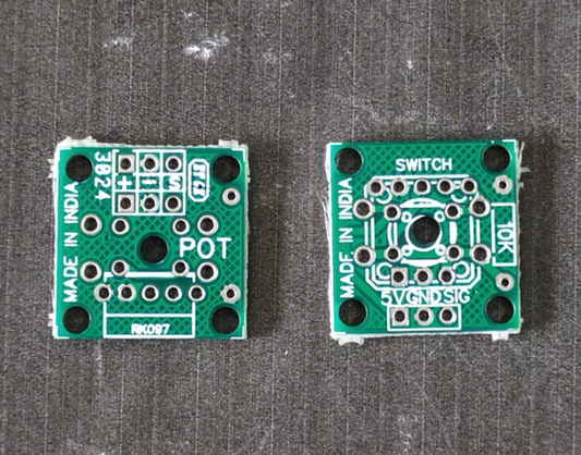 PCB for 1 Key switch / potentiometer Module