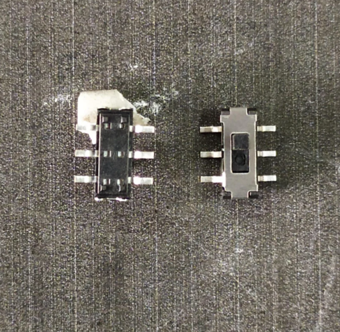 Slide Switch 6 Pin SMD MST22D18G30-B HanElectricity